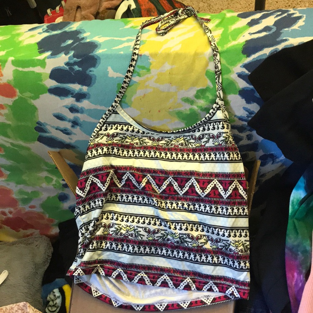 Tribal tank blouse